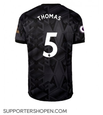 Arsenal Thomas Partey #5 Borta Matchtröja 2022-23 Kortärmad
